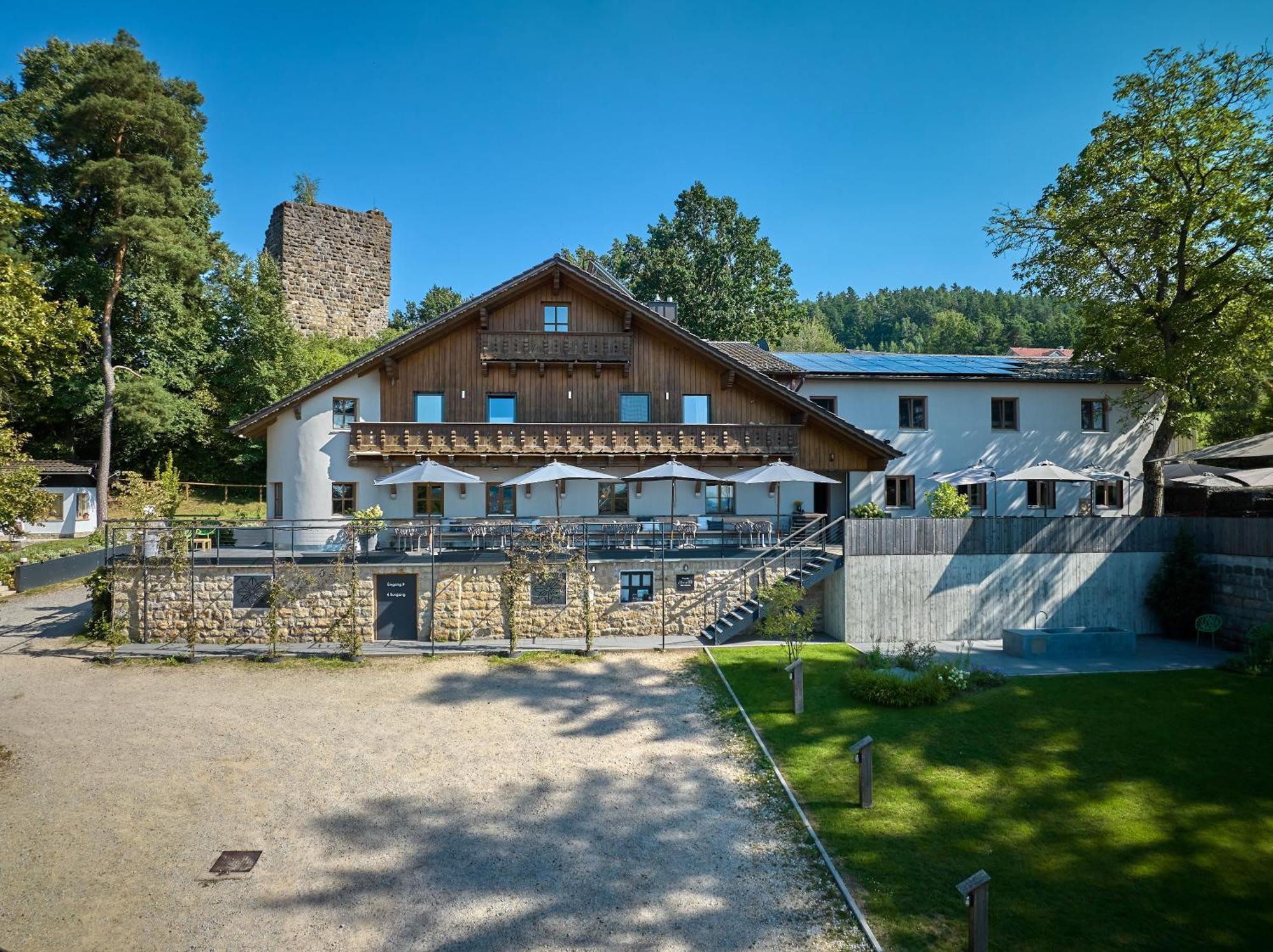 Gasthaus Am Oedenturm Chammünster Exteriör bild